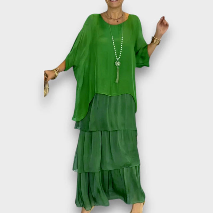 Lara | Elegant Flowing Maxi Dress