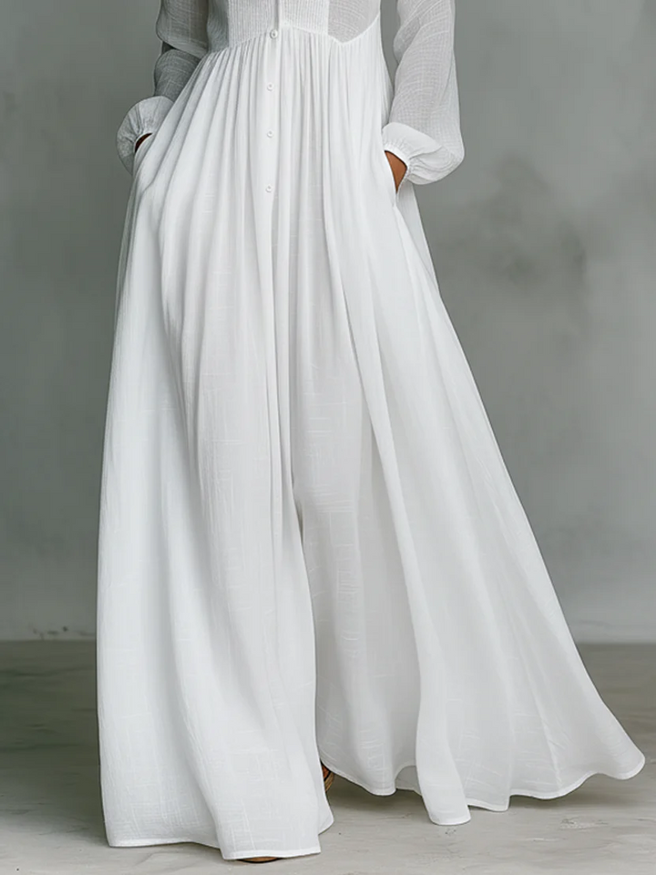 Aurora™ | Minimalist Patchwork Maxi Dress
