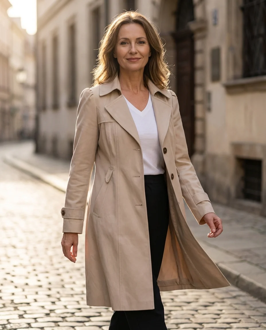 Caterina™ | Elegant Vintage Coat