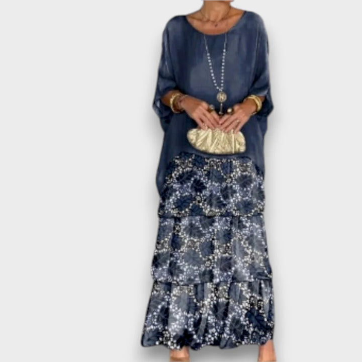 Lara | Elegant Flowing Maxi Dress