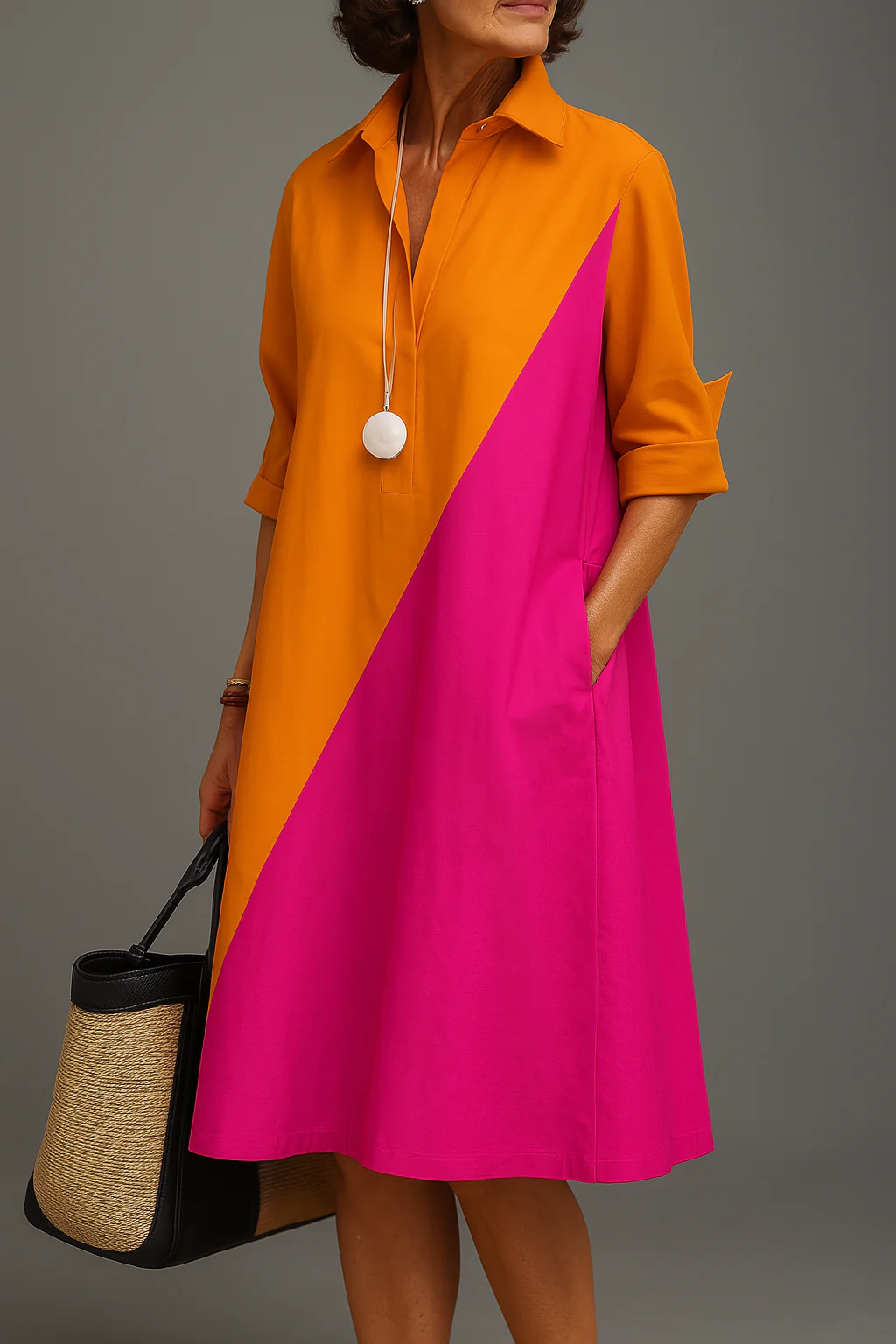 Diana™ | Refined Midi Dress