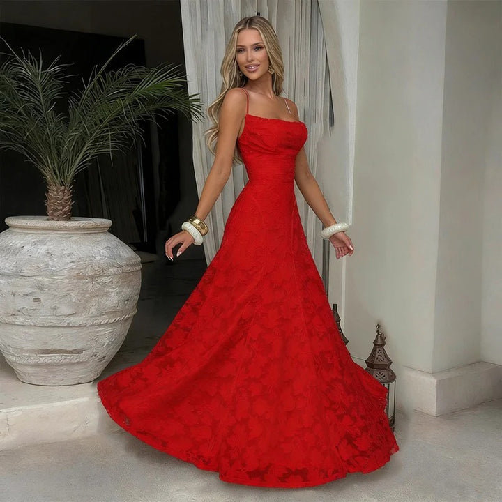 Grace | Elegant Lace Maxi Dress