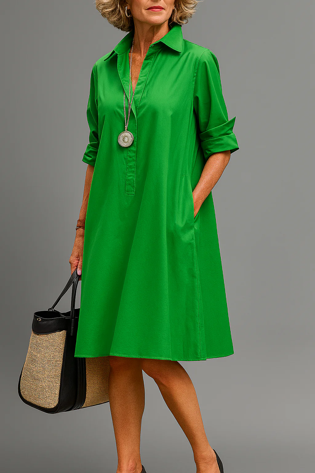 Diana™ | Refined Midi Dress