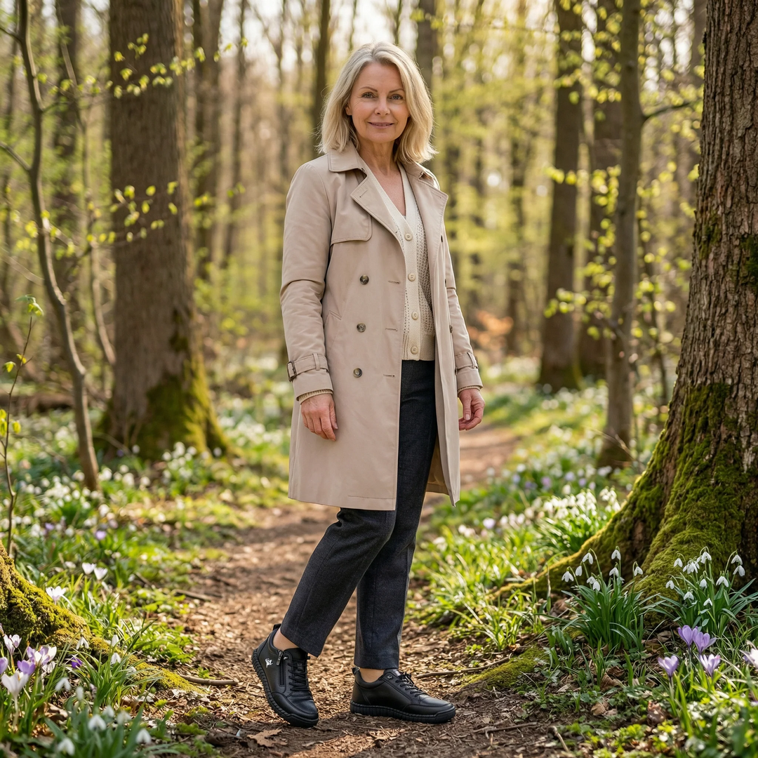 Mila | Comfortable Orthopedic Sneakers with Zipper