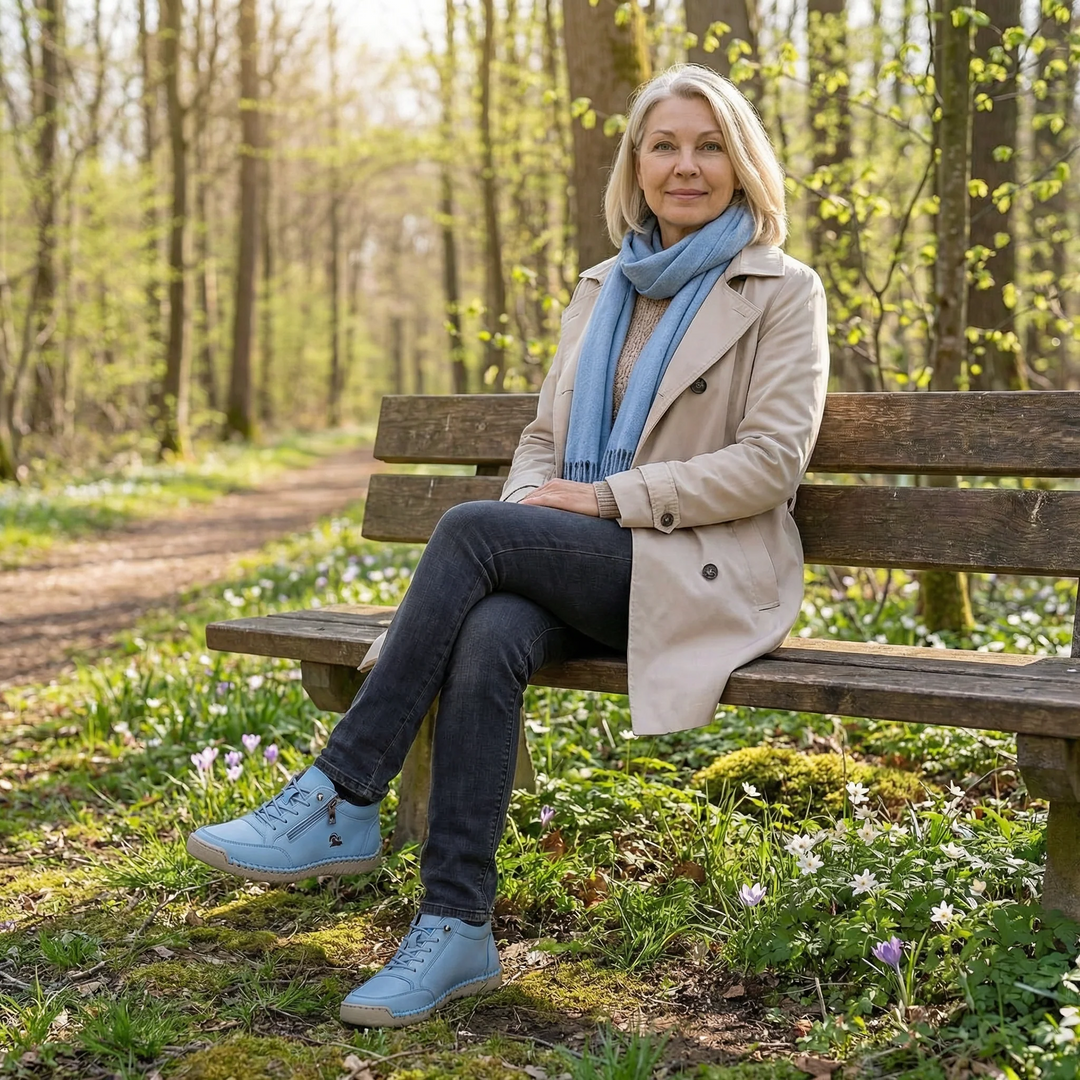 Mila | Comfortable Orthopedic Sneakers with Zipper