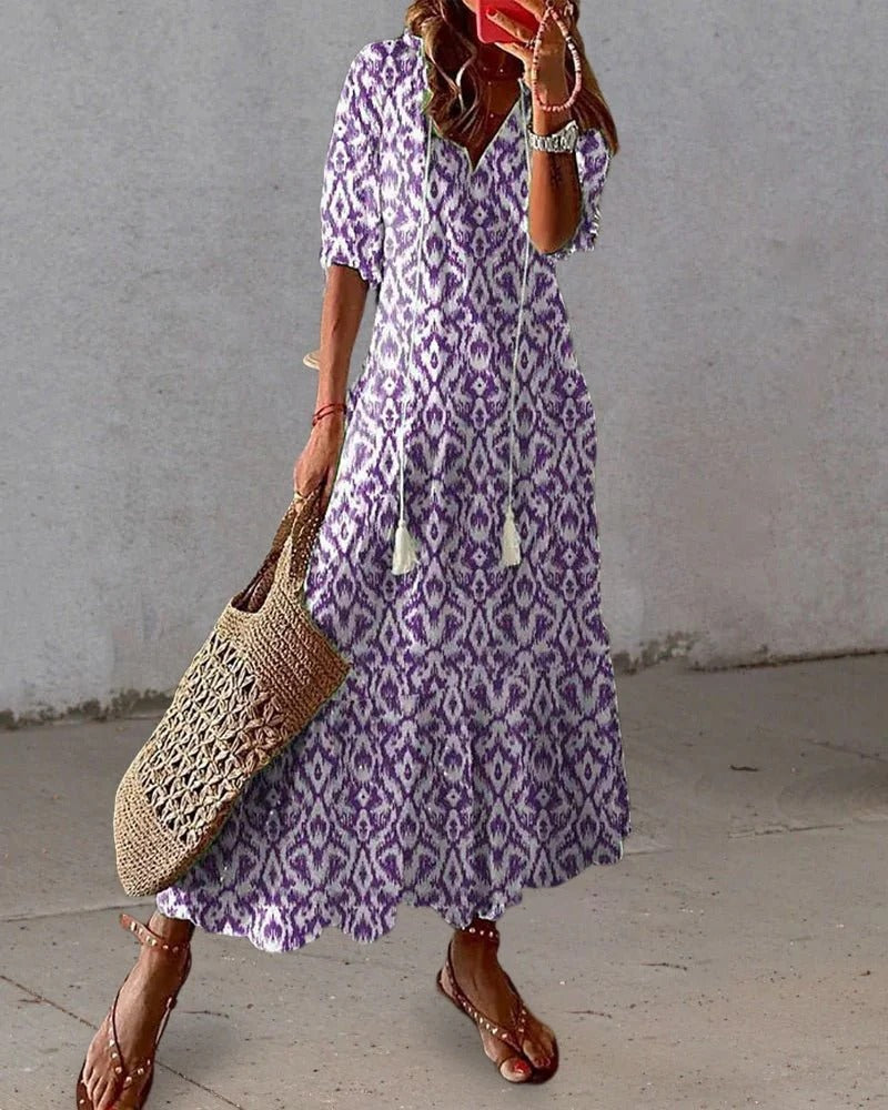 Luna | Flowy and Flattering Bohemian Dress
