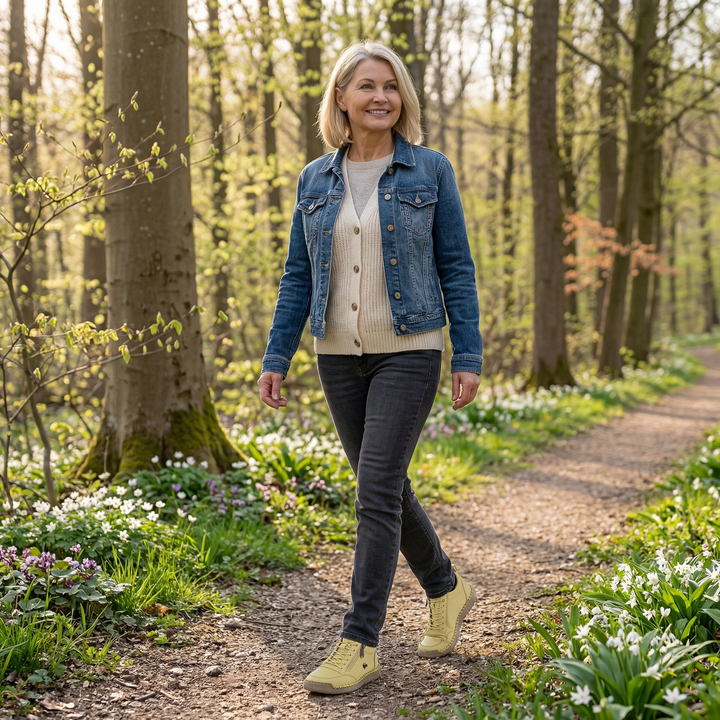 Mila | Comfortable Orthopedic Sneakers with Zipper