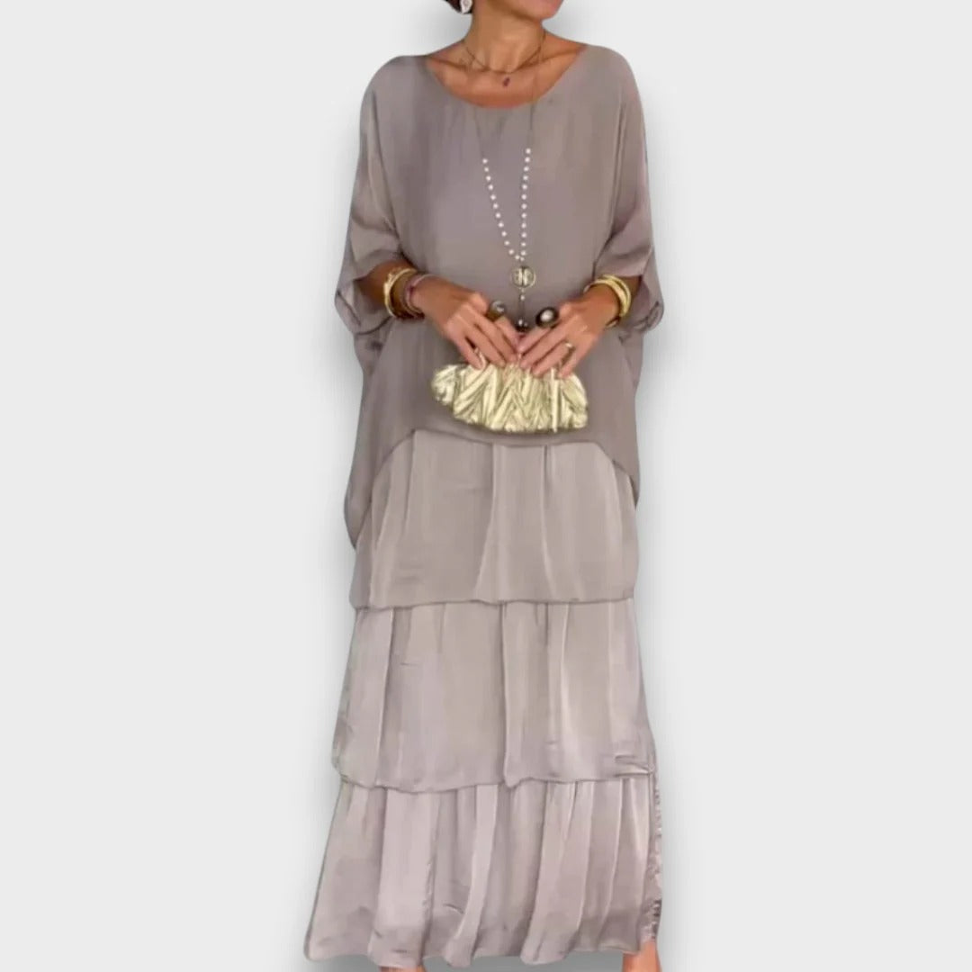 Lara | Elegant Flowing Maxi Dress