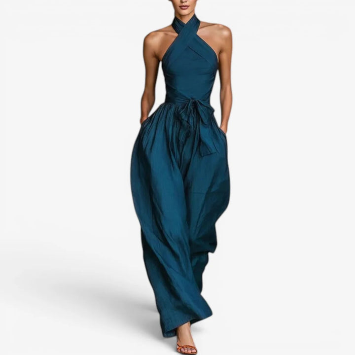 Daine™ Cross-Neck Jumpsuit