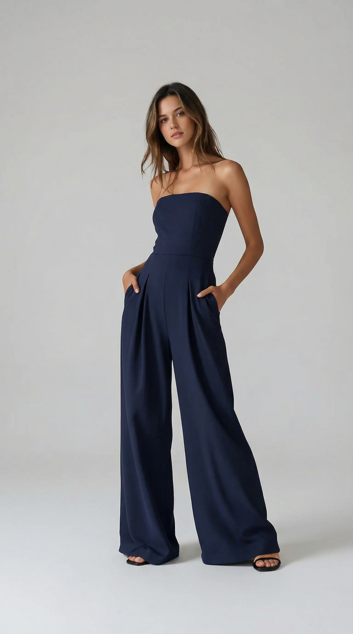 Nomi™ | Strapless Elegant Jumpsuit