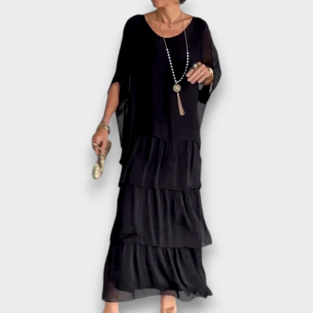 Lara | Elegant Flowing Maxi Dress