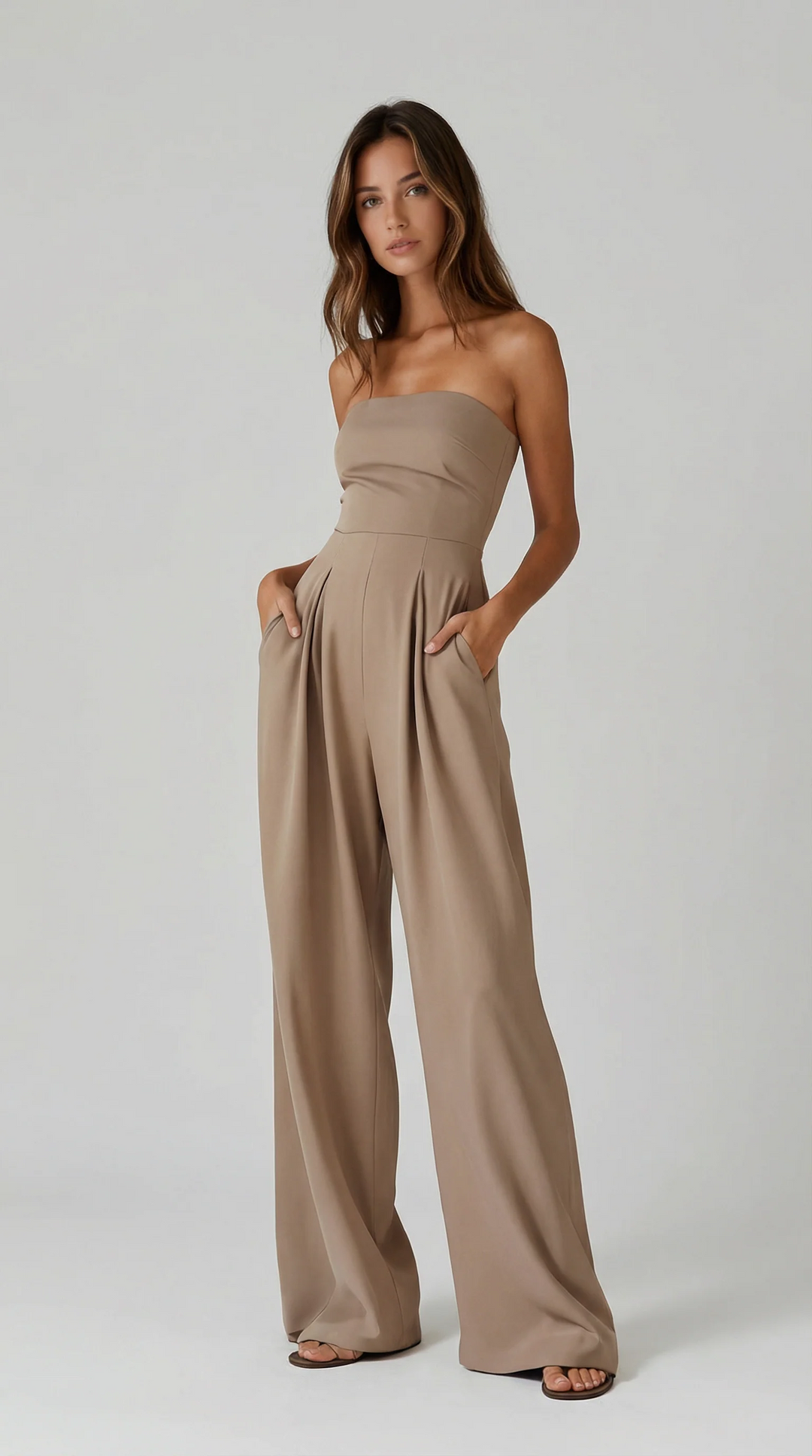 Nomi™ | Strapless Elegant Jumpsuit