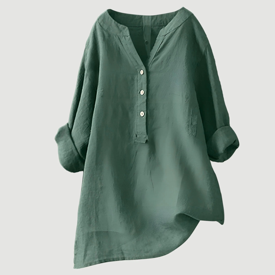Lina | Lightweight and Comfortable Linen Blouse