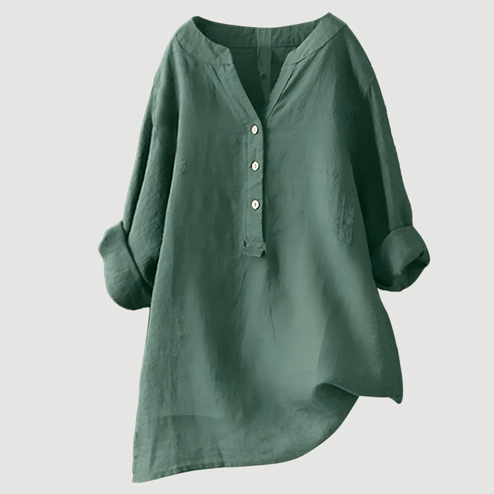 Lina | Lightweight and Comfortable Linen Blouse