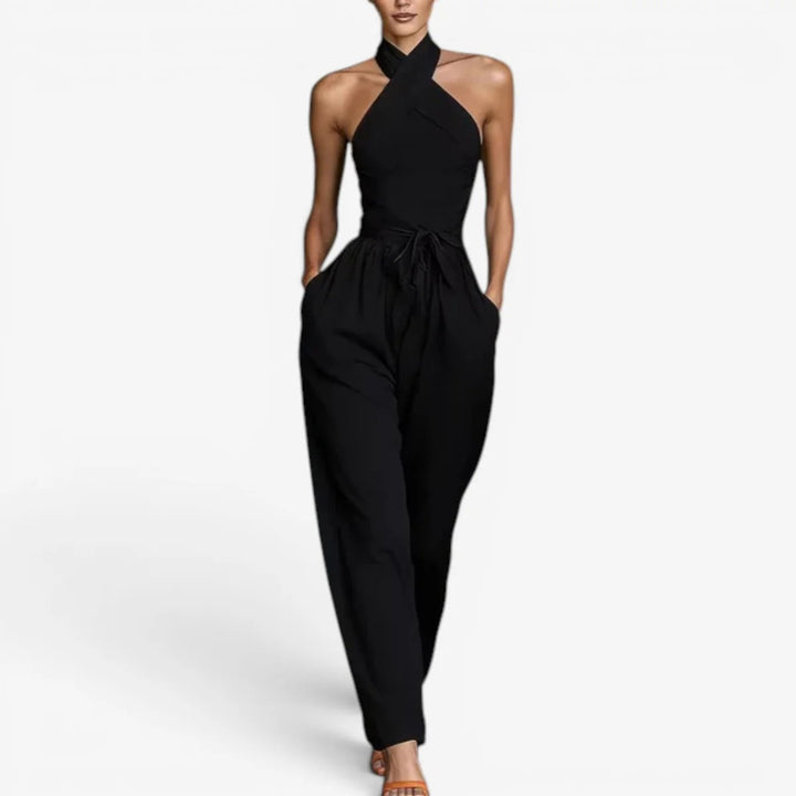 Daine™ Cross-Neck Jumpsuit