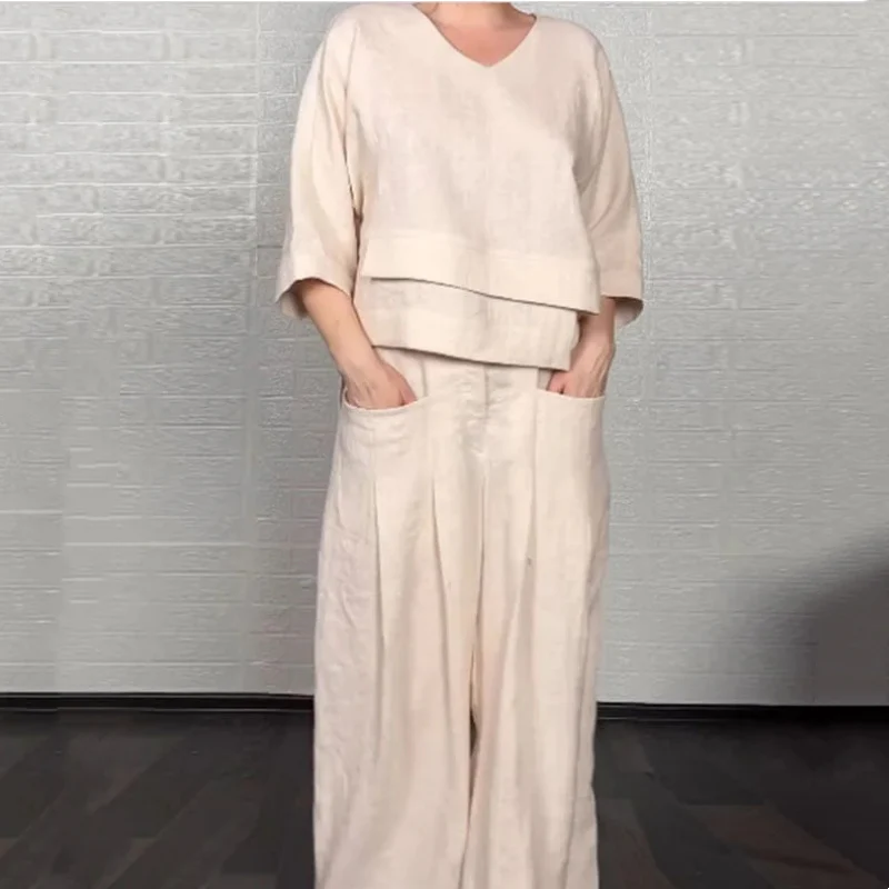 Charlotte | 2-Piece Linen Set
