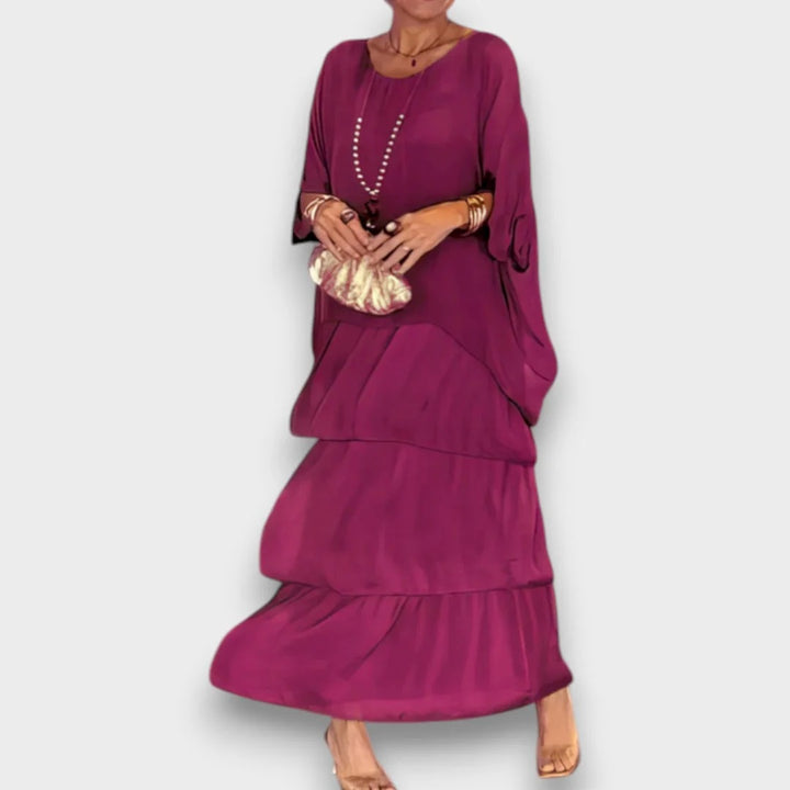 Lara | Elegant Flowing Maxi Dress