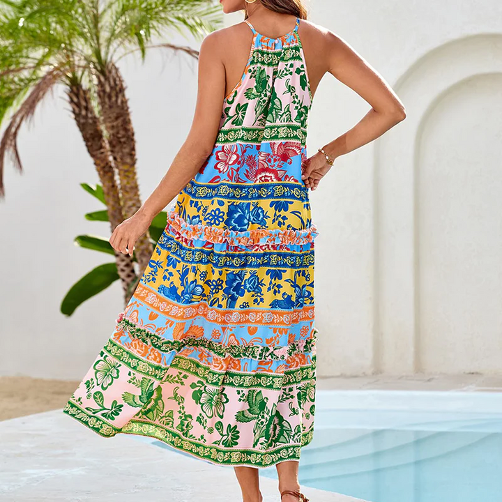 Women's Charming Loose Bold Print Dresses