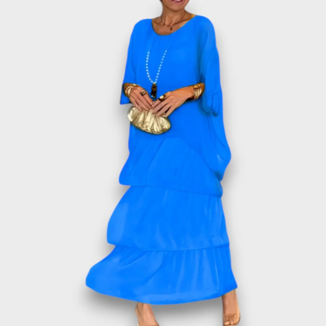 Lara | Elegant Flowing Maxi Dress