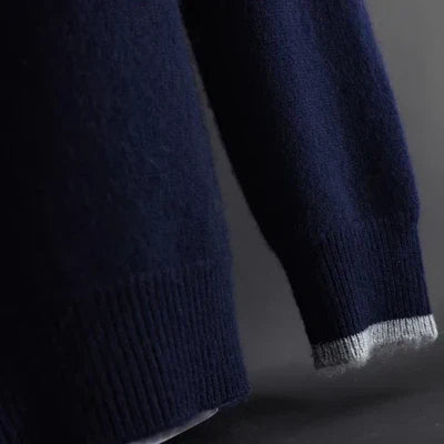 ETHAN LUXURY ZIP-UP CARDIGAN