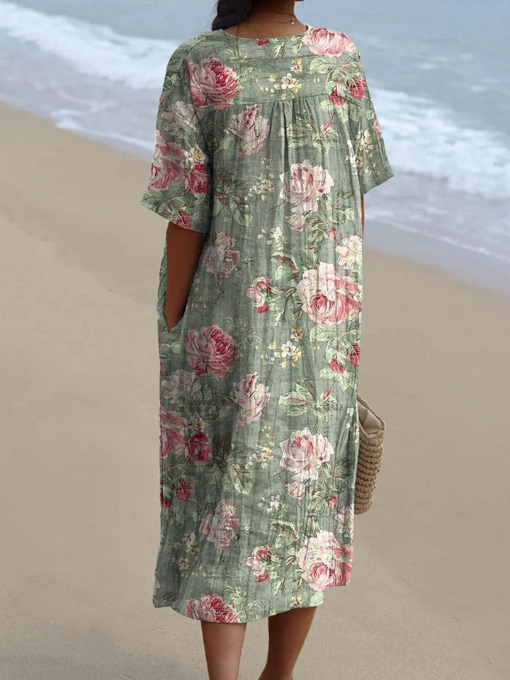 Summer Breeze Printed Dress